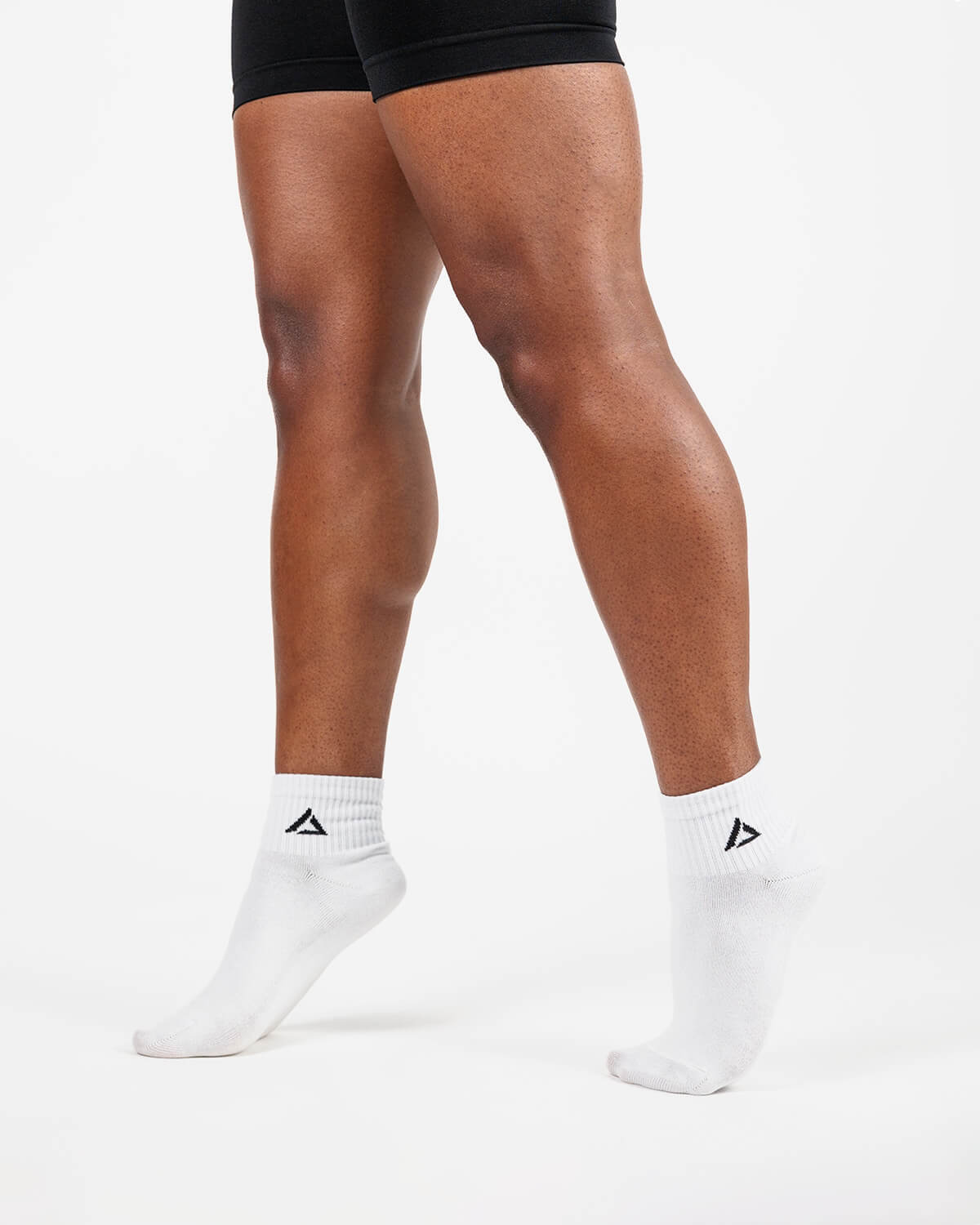 White Quarter Socks (1PK) - Dellaura Activewear -  -  -