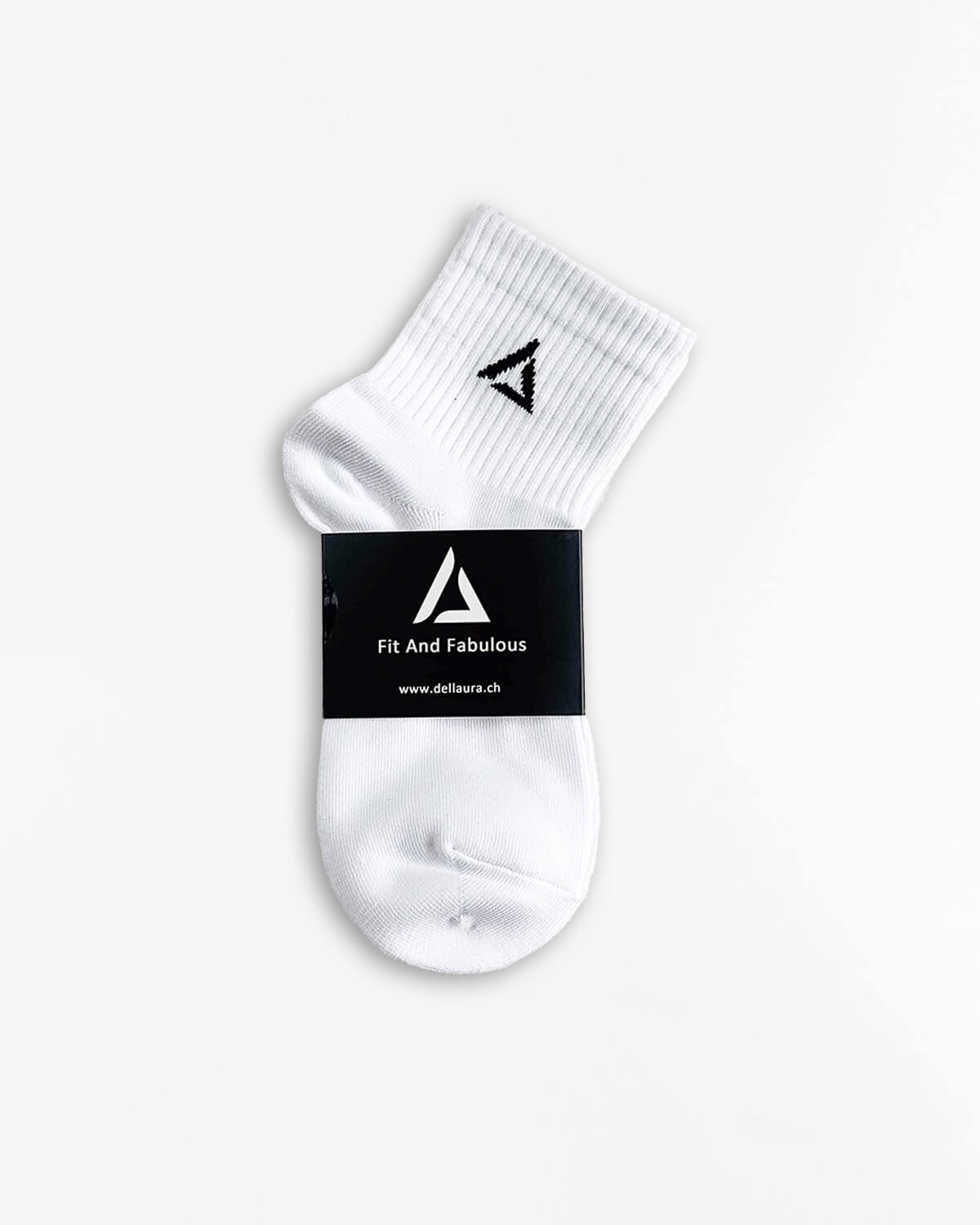 White Quarter Socks (1PK) - Dellaura Activewear -  -  -  